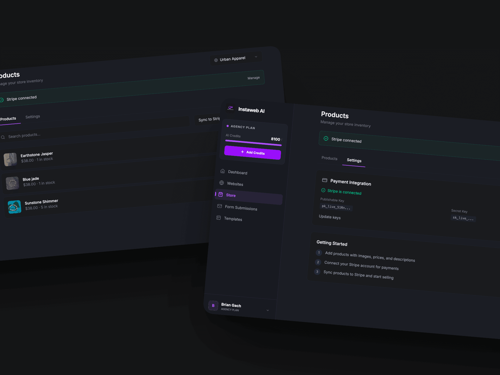 E-commerce Dashboard